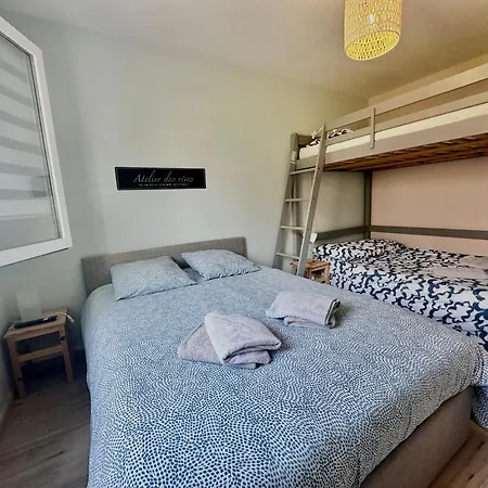 Le Calme Marin Avec Jardin A 150m De La Апартаменты *